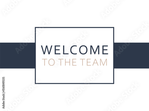 Welcome to the team card, banner 