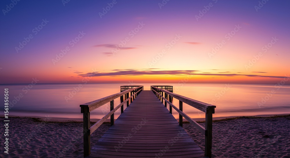 Obraz premium sunset on the beach