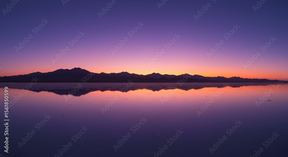 Fototapeta premium sunset over the lake