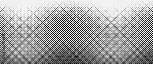 Half tone gradient. Dotted gradient, fine dot spraying and halftone dotted background seamless horizontal geometric pattern vector template set. vector illustration