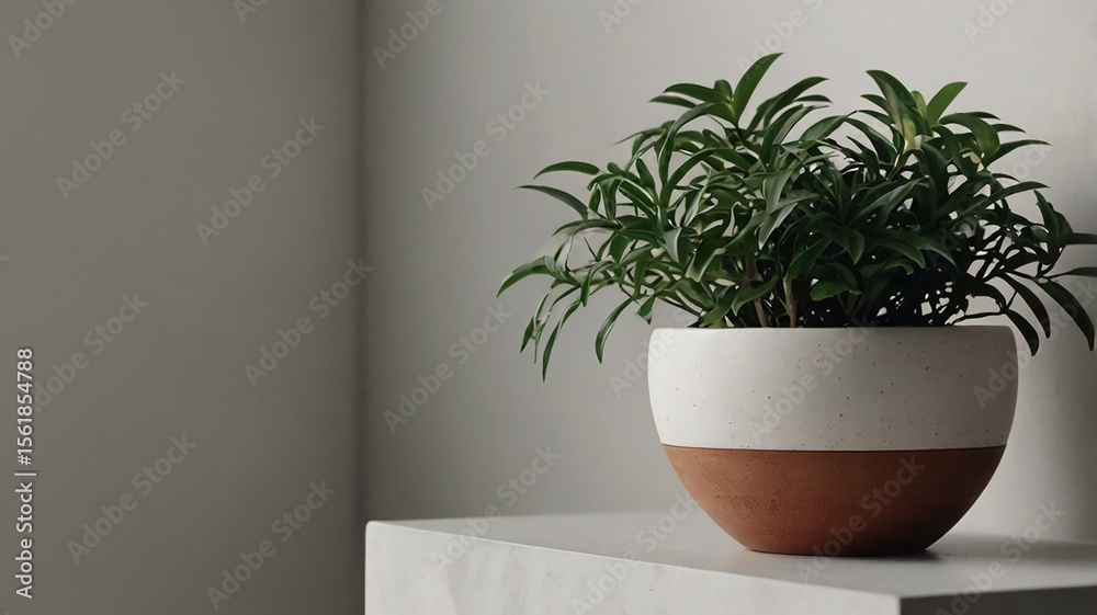 Obraz premium plant in a pot