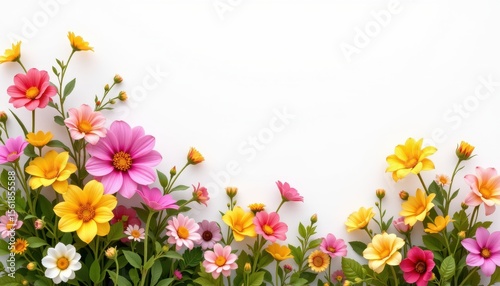 Stunning arrangement of a colorful bunch of flowers showcasing a variety of blooms in a beautiful display