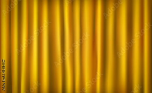 Golden vertical draped fabric, smooth and flowing, with varying shades of gold and yellow , with sense of luxury and elegance.