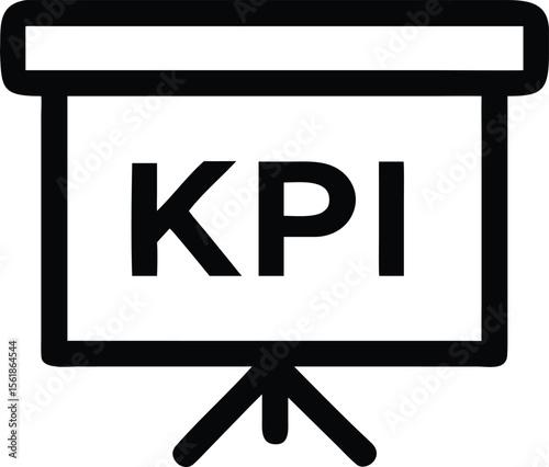 Workshop Kpi Chart With Upward Arrow