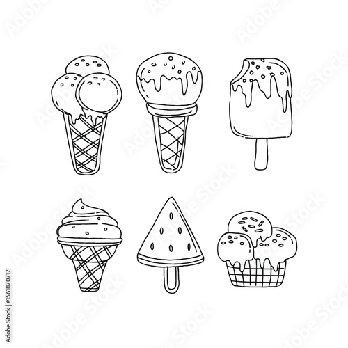 Ice cream and desserts