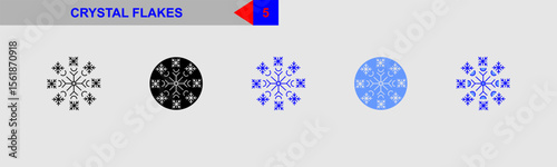 crystal flakes