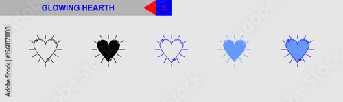 glowing hearth