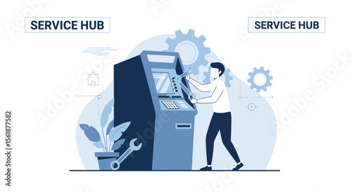 Automated Teller Machine Service: Maintaining Financial Access And Network Uptime