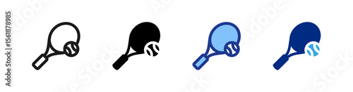 Tennis icons set.eps