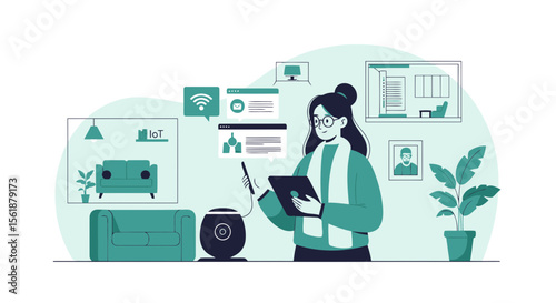 Controlling Smart Home Devices Using A Tablet Application For Automated Living