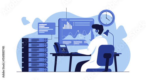 Data Security Management Analyzing Network With Computer Technology In Datacenter
