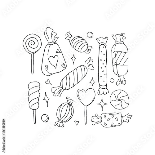 Sweet treats doodles