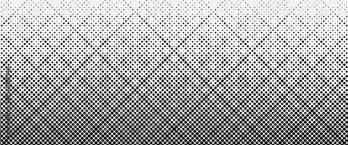 Half tone gradient. Dotted gradient, fine dot spraying and halftone dotted background seamless horizontal geometric pattern vector template set. vector illustration