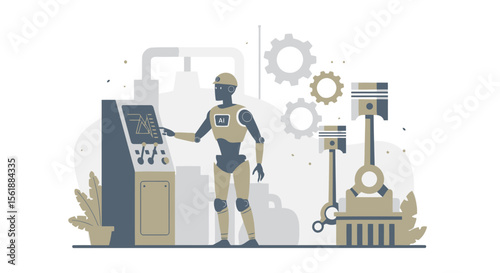 Automated Industrial Solutions With Artificial Intelligence In Smart Manufacturing