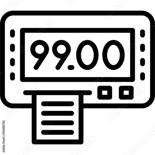 Taximeter Icon
