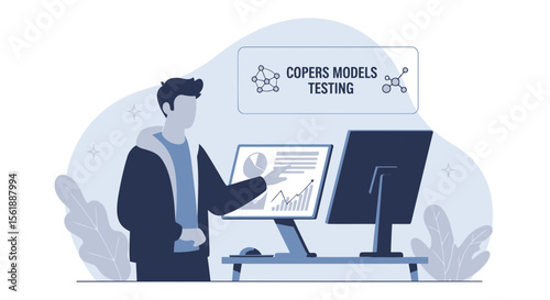 Examining Statistical Models For Data Analysis And Interpreting Results On Screen