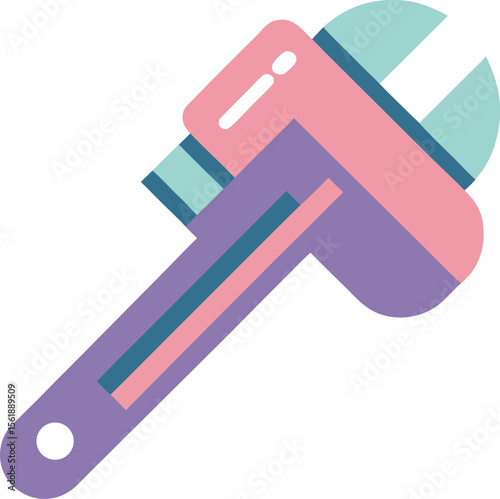 Pipe Wrench: Plumbing & Pastel

