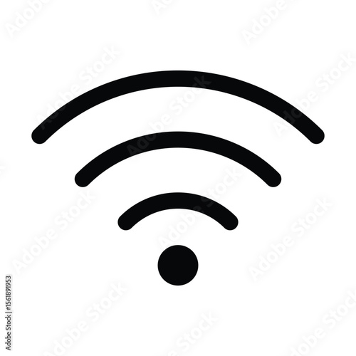 Wifi icon. vector illustration