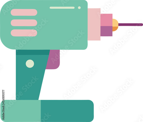 Drill Machine: Construction & Pastel

