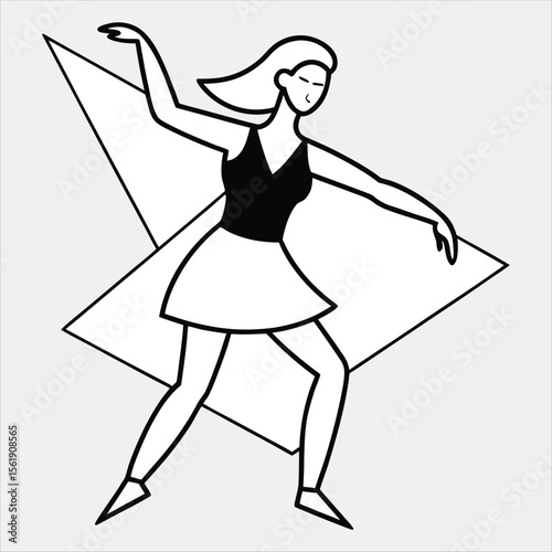young girl dancing, Hip hop dancers girls, Girl dancer series, Little Girl dancing, Girl having fun dancing 