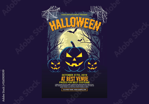 Halloween Party Flyer
