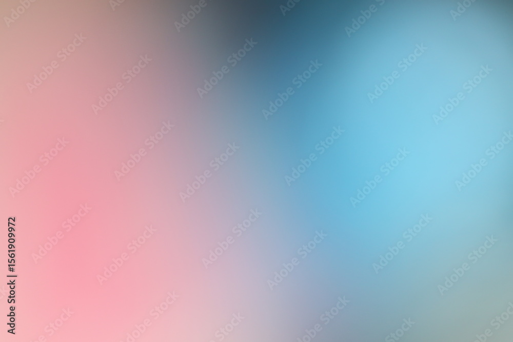 Fototapeta premium Abstract blurred background with soft red and blue gradient
