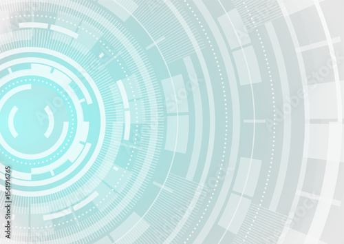 Abstract innovation technology and digital hi tech background, vector illustration stock illustration.
