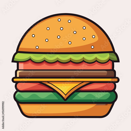 Fast food vector icon design