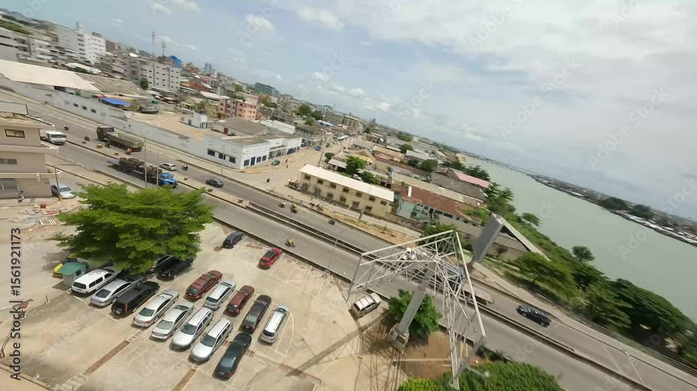Afrique Bénin Cotonou Drone FPV