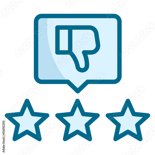 Negative Review Icon