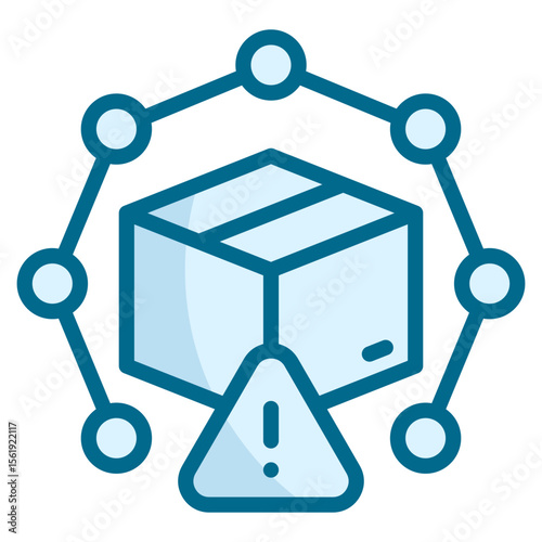 Supply Chain Disruption Icon
