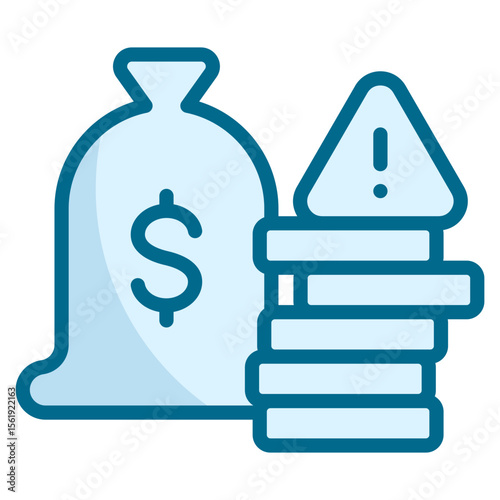 Financial Risk Icon