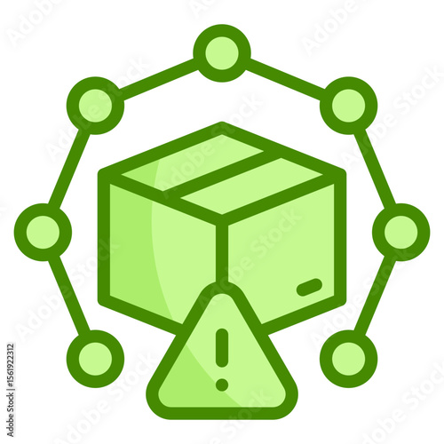 Supply Chain Disruption Icon