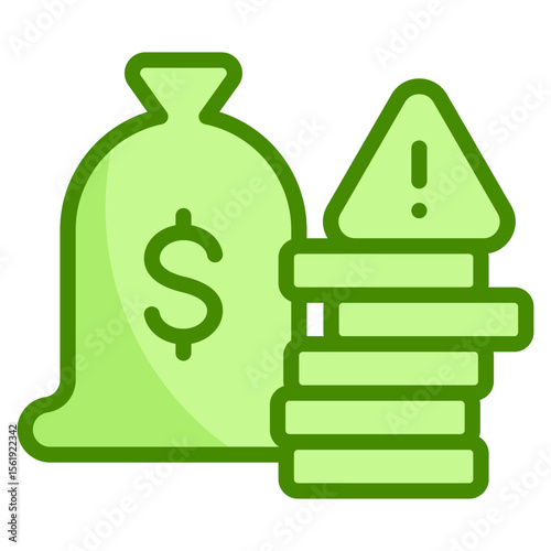 Financial Risk Icon