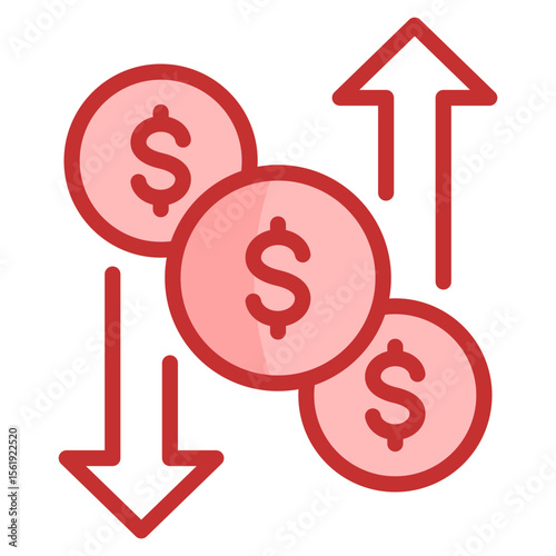 Cash Flow Risk Icon