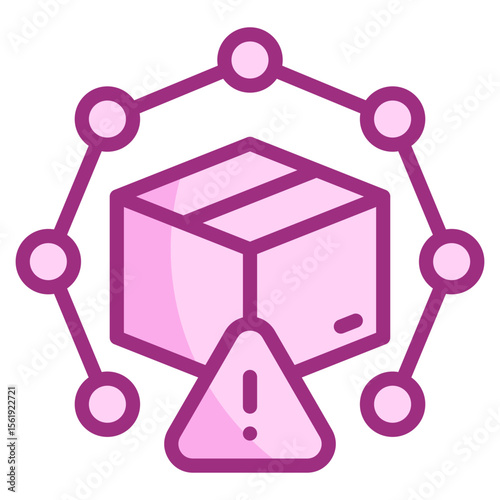 Supply Chain Disruption Icon