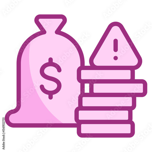 Financial Risk Icon