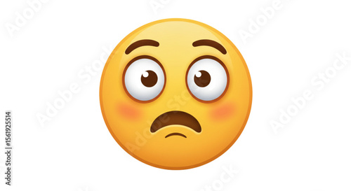 Confused emoji 