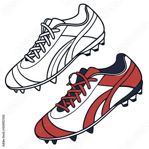 Athletic footwear cleated sports shoes cleated shoes rugby boots