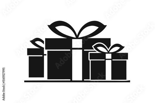 Collection of Gift Boxes Presents, Packages, and Surprise Icons