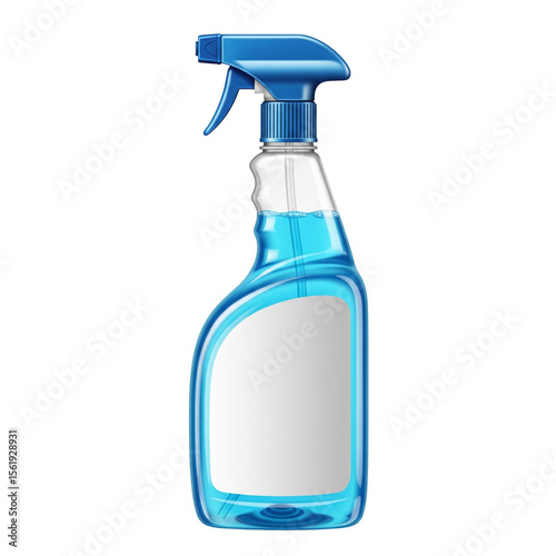 spray bottle isolated on white