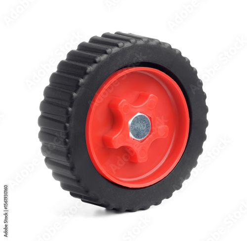 Small plastic wheel
