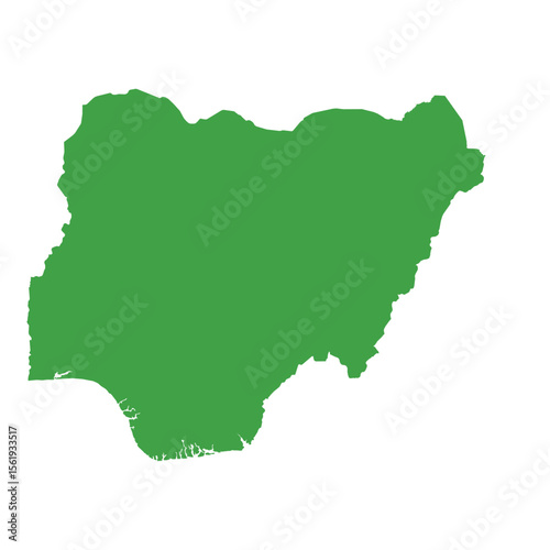 Nigeria Map Boundary
