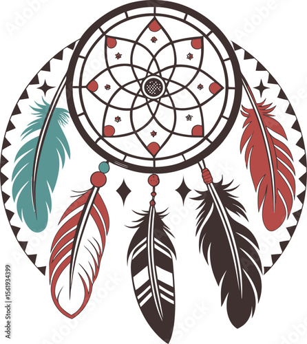 vector illustration of a decorative ornament