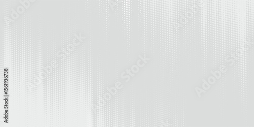 Dot white gray wave light technology texture background. Abstract big data digital concept.