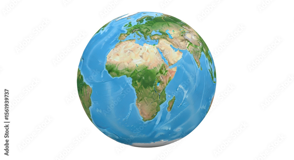 Fototapeta premium Isolated Earth