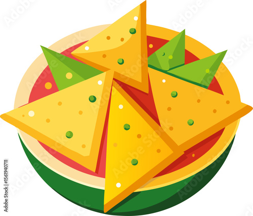 nachos and Nachos with Cheese