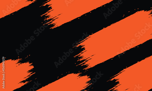 High-contrast abstract background featuring bold orange brush strokes over a black base. Ideal for creative projects, edgy posters, and striking modern visual designs.