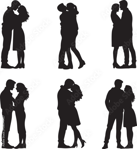 friendship day icon silhouette.AI/EPS/PNG