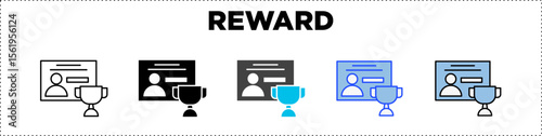 Reward Icon Pack Line Glyph